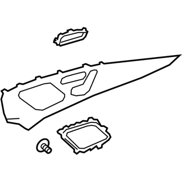 Mercedes-Benz 257-720-18-06 TRIM STRIP Mercedes-Benz 257-720-18-06 TRIM STRIP