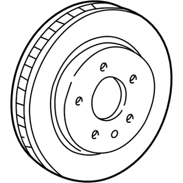 Mercedes-Benz ML320 Brake Rotor - 163-421-04-12