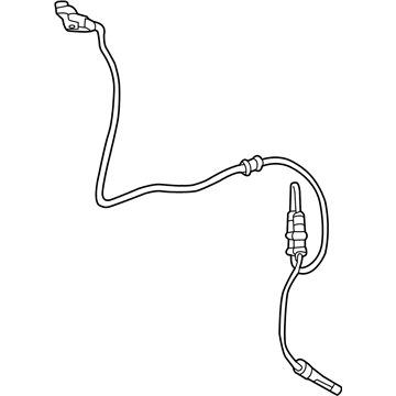 Mercedes-Benz ABS Sensor - 166-905-40-02