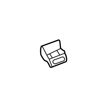 642-151-01-40 Mercedes-Benz Shield Bracket Illustration 1 of 1