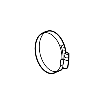 Mercedes-Benz 001-995-52-10 Intake Duct Clamp 001-995-52-10 Mercedes-Benz Intake Duct Clamp Illustration 1 of 1