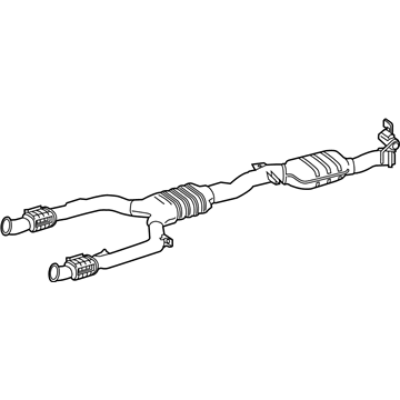 Mercedes-Benz E400 Exhaust Pipe - 213-490-00-03