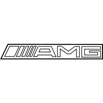 Mercedes-Benz C63 AMG S E Performance Emblem - 206-817-41-00