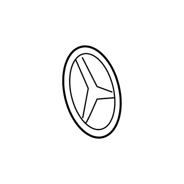 Mercedes-Benz C63 AMG S E Performance Emblem - 206-817-46-00