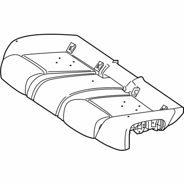 Mercedes-Benz GLA45 AMG Seat Cushion - 247-920-72-00