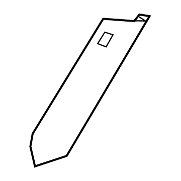 Mercedes-Benz G580 Pillar Panels - 463-690-76-00-9K30