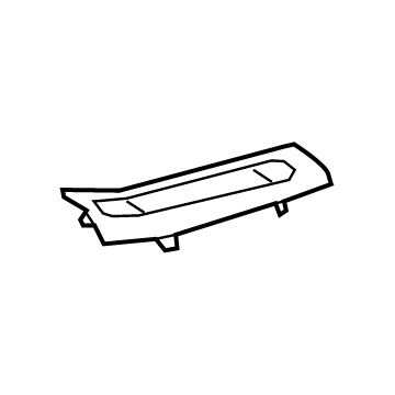 463-680-75-06-9051 Mercedes-Benz Rear Sill Plate Illustration 1 of 1