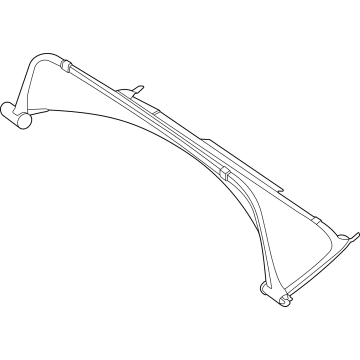 Mercedes-Benz SL43 AMG Air Deflector - 232-860-18-00