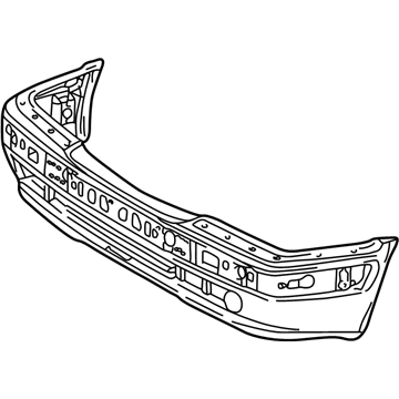 Mercedes-Benz E430 Bumper Cover - WA-210-885-01-25