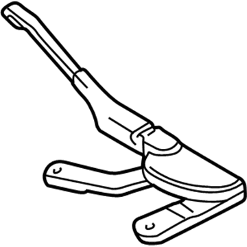 Mercedes-Benz CLS500 Wiper Arm - 215-820-20-44