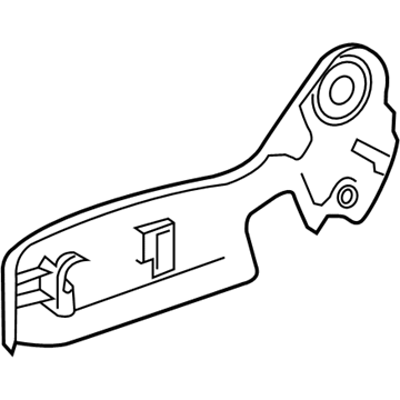447-919-02-00-9051 Mercedes-Benz MOLDING SEAT ADJUSTMENT Illustration 1 of 1