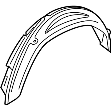 Mercedes-Benz GL350 Wheelhouse - 166-630-91-00