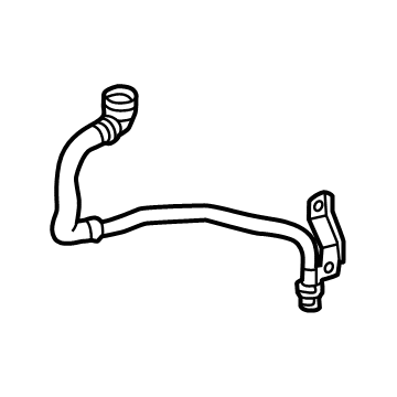 Mercedes-Benz EQS 450 Cooling Hose - 297-501-37-01