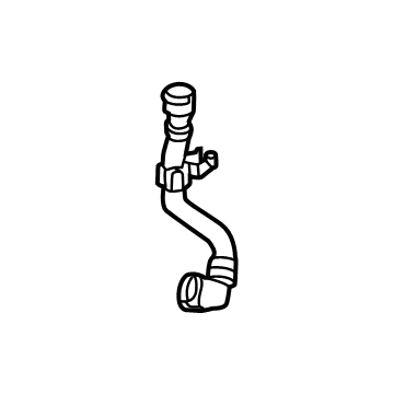 Mercedes-Benz EQS 450 Cooling Hose - 297-501-98-00
