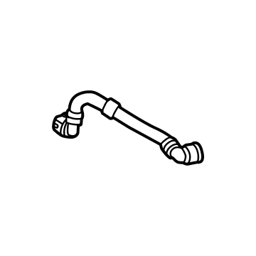 Mercedes-Benz EQE SUV AMG Coolant Pipe - 296-501-11-00