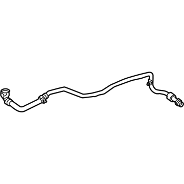 Mercedes-Benz EQE 500 Cooling Hose - 296-501-10-00