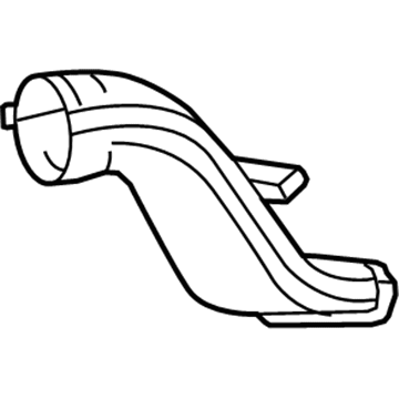 Mercedes-Benz E63 AMG Air Duct - 212-832-11-45