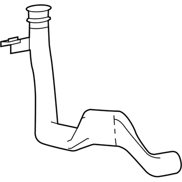 Mercedes-Benz E63 AMG Air Duct - 212-834-01-45