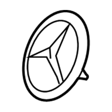 Mercedes-Benz E320 Emblem - 221-817-00-16