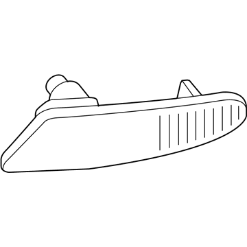 Mercedes-Benz CLK320 Side Marker Light - 209-820-01-21