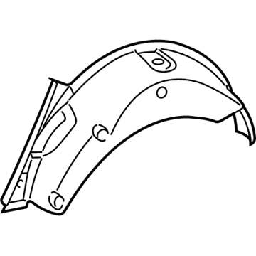 Mercedes-Benz E320 Wheelhouse - 211-637-08-76