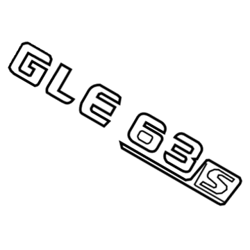 Mercedes-Benz 292-817-25-00 Nameplate Mercedes-Benz 292-817-25-00 Nameplate