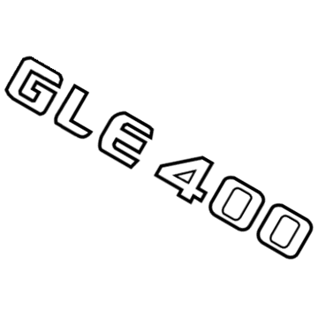 Mercedes-Benz GLE400 Emblem - 292-817-21-00