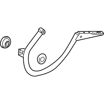 Mercedes-Benz CLA45 AMG Liftgate Hinge - 117-750-02-28