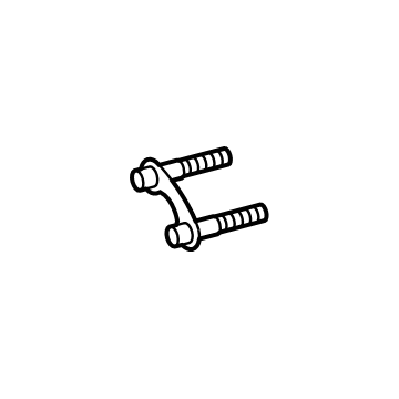 463-410-16-00 Mercedes-Benz Drive Shaft Mount Plate Illustration 1 of 1