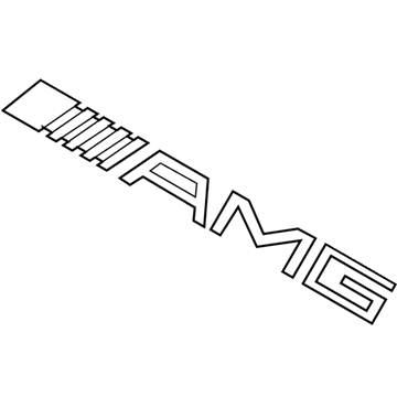 Mercedes-Benz SLK300 Emblem - 171-817-03-15