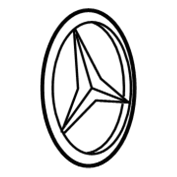 Mercedes-Benz SLK300 Emblem - 171-758-00-58