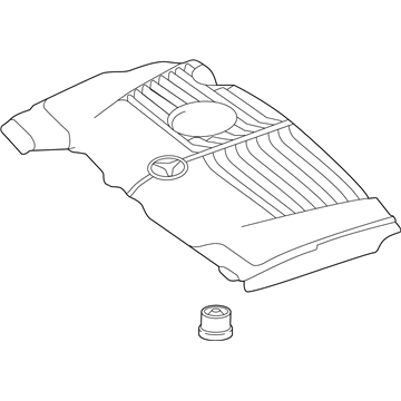Mercedes-Benz GLA250 Engine Cover - 270-010-82-03