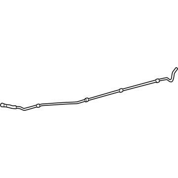 Mercedes-Benz AMG GT Black Series Transmission Oil Cooler Hose - 190-501-06-64
