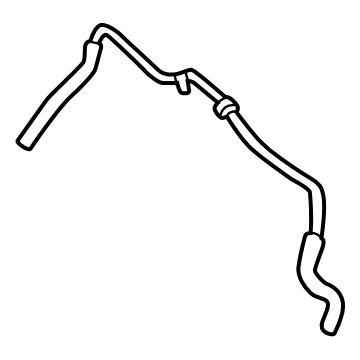 Mercedes-Benz AMG GT Black Series Transmission Oil Cooler Hose - 190-500-37-00