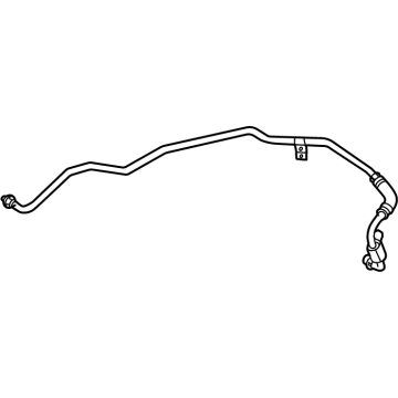Mercedes-Benz AMG GT C Transmission Oil Cooler Hose - 190-270-15-00