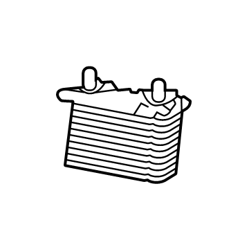 Mercedes-Benz G550 Transmission Oil Cooler - 197-500-08-00