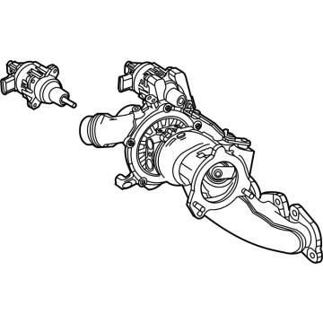 Mercedes-Benz A220 Turbocharger - 260-090-25-00-80
