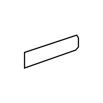 Mercedes-Benz G580 Door Moldings - 463-737-15-00-64-2B39