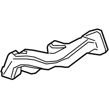 Mercedes-Benz S450 Air Duct - 222-831-11-00