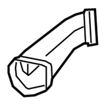 Mercedes-Benz S560 Air Duct - 217-831-06-46