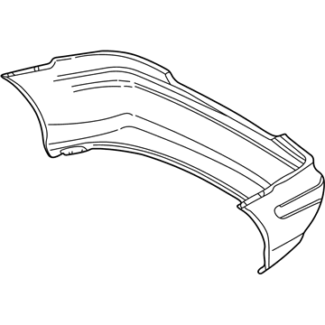 Mercedes-Benz SLK320 Bumper Cover - 170-885-08-25