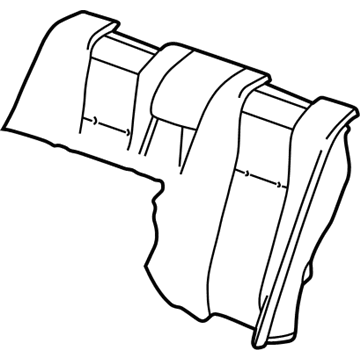 Mercedes-Benz E420 Seat Cushion - 210-920-01-16