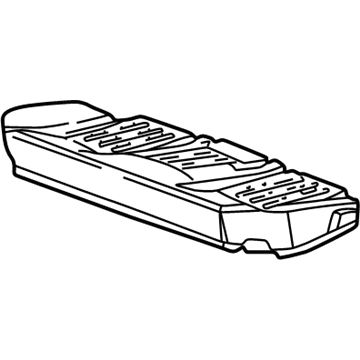 Mercedes-Benz E420 Seat Cushion - 210-920-02-21-7D03