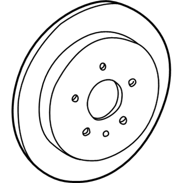 Mercedes-Benz ML320 Brake Rotor - 163-423-01-12