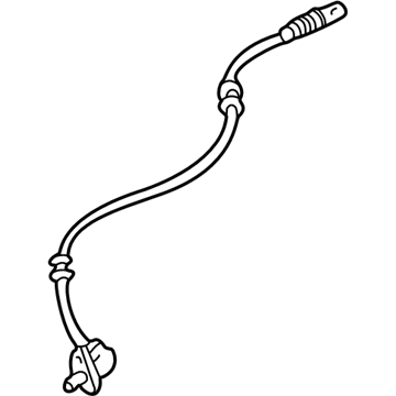 Mercedes-Benz ML320 ABS Sensor - 163-542-20-18