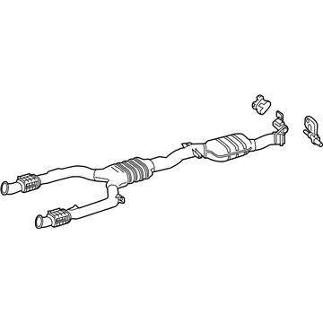 Mercedes-Benz GLC43 AMG Exhaust Pipe - 253-490-61-02