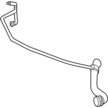 Mercedes-Benz SLK350 Cooling Hose - 172-501-46-82