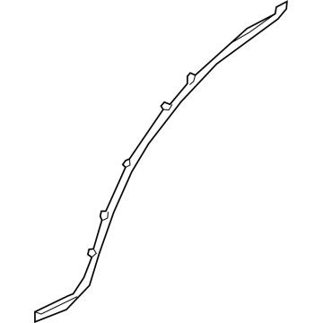 Mercedes-Benz EQE 350 Door Seal - 295-730-28-00