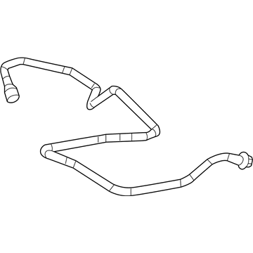 Mercedes-Benz ML450 Brake Booster Vacuum Hose - 164-430-18-29
