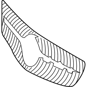 Mercedes-Benz CLS400 Grille - 218-885-06-22